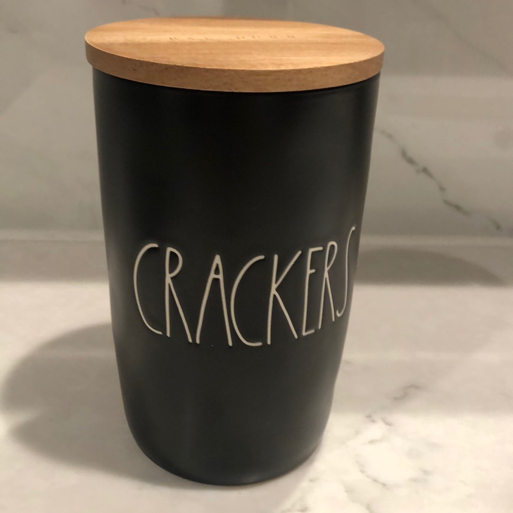 Rae Dunn cracker canister